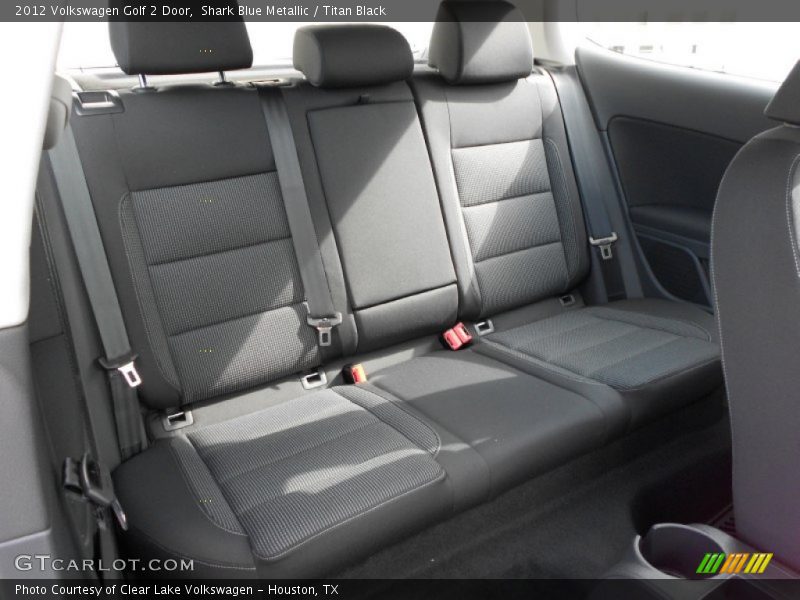  2012 Golf 2 Door Titan Black Interior
