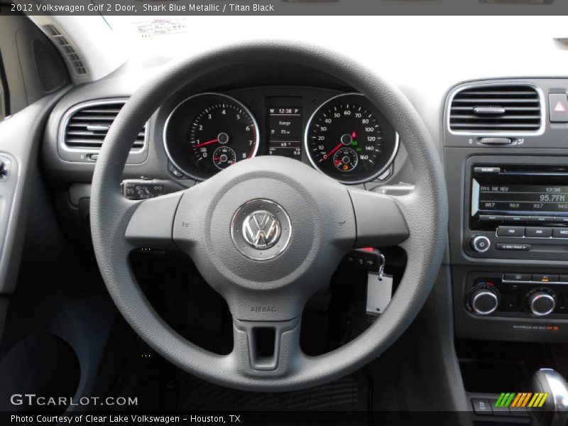  2012 Golf 2 Door Steering Wheel