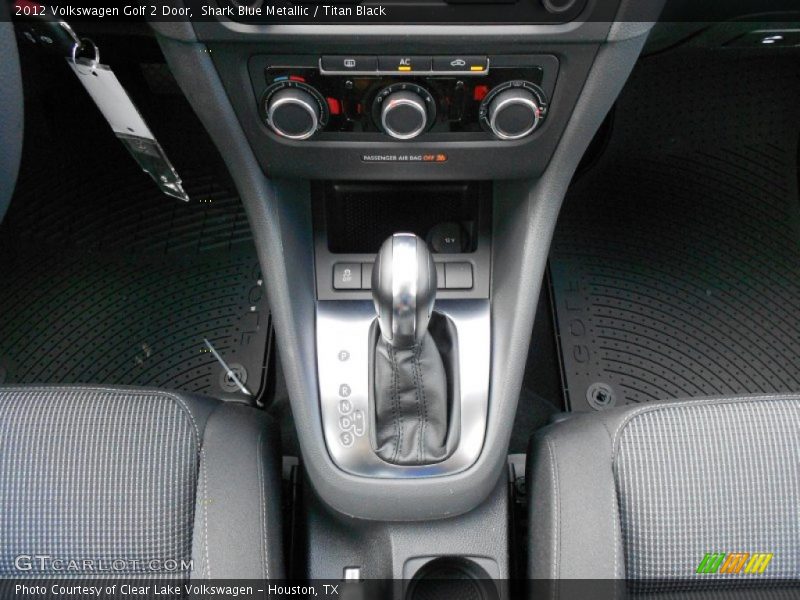  2012 Golf 2 Door 6 Speed Tiptronic Automatic Shifter