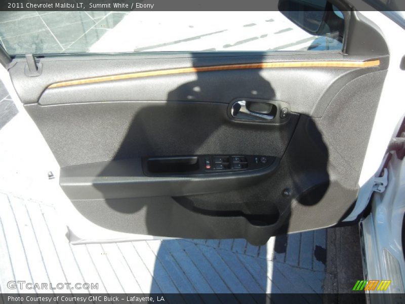 Summit White / Ebony 2011 Chevrolet Malibu LT