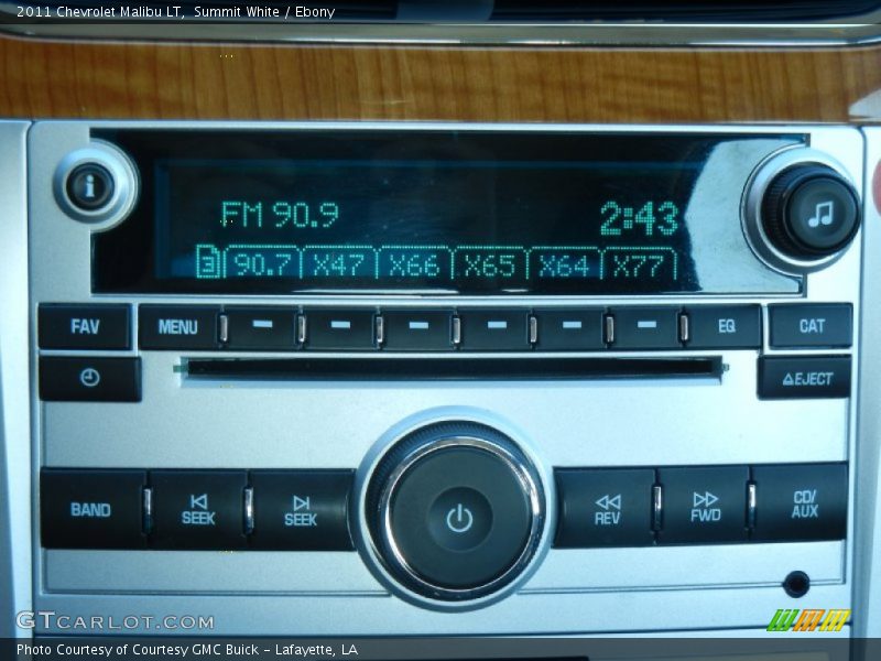 Audio System of 2011 Malibu LT