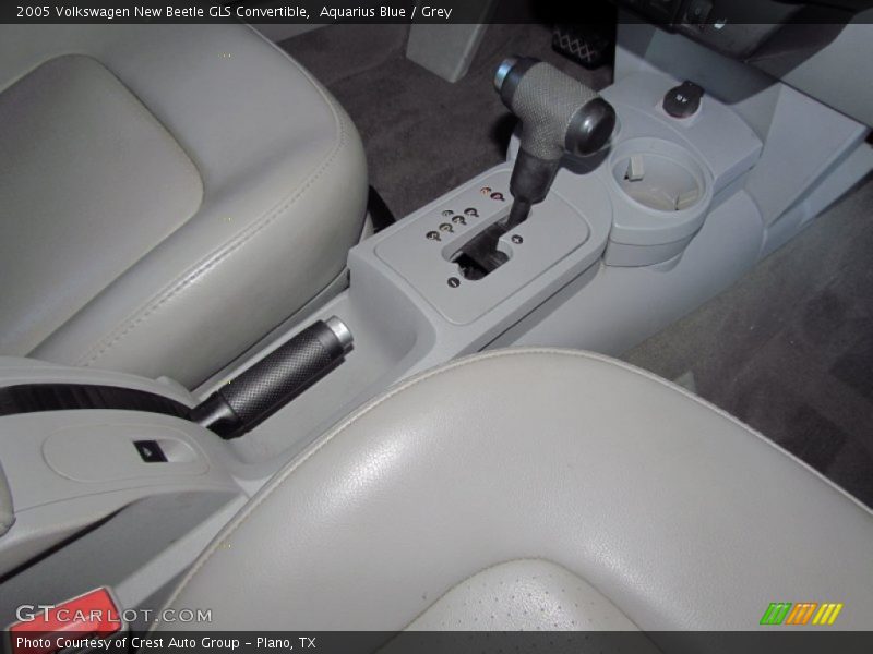 Aquarius Blue / Grey 2005 Volkswagen New Beetle GLS Convertible