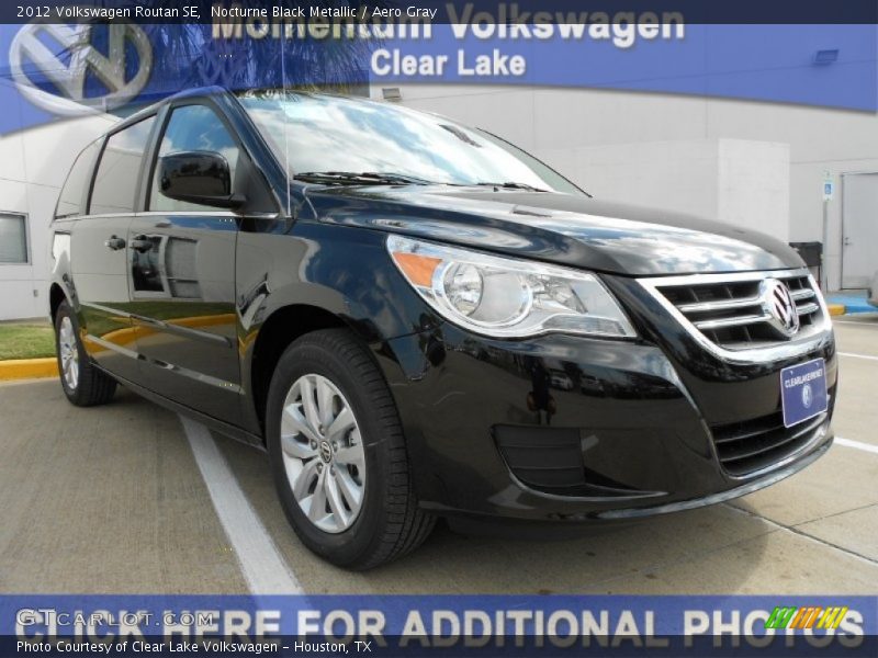 Nocturne Black Metallic / Aero Gray 2012 Volkswagen Routan SE