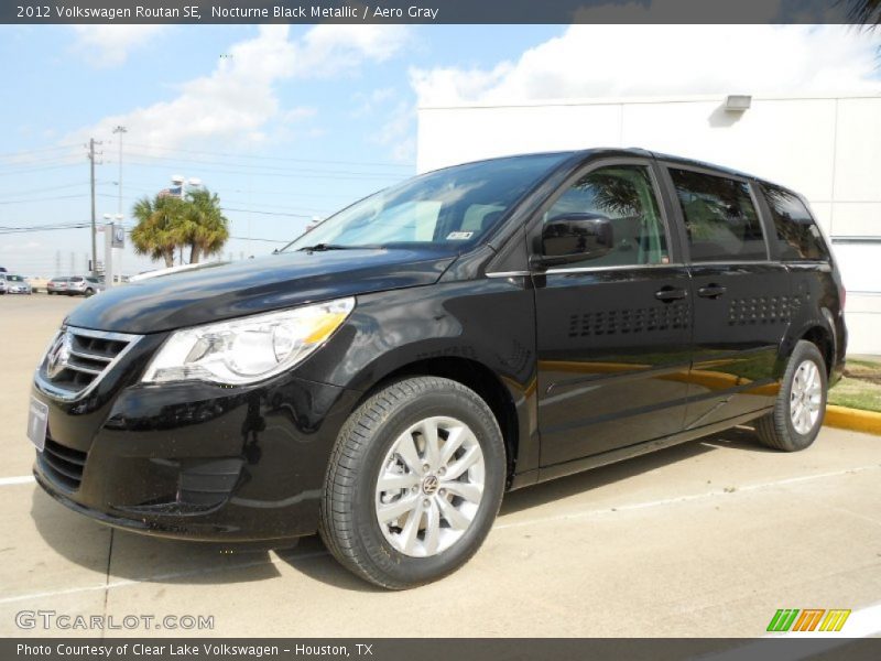 Nocturne Black Metallic / Aero Gray 2012 Volkswagen Routan SE