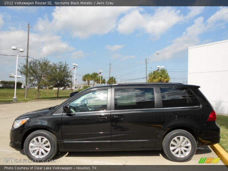 Nocturne Black Metallic / Aero Gray 2012 Volkswagen Routan SE
