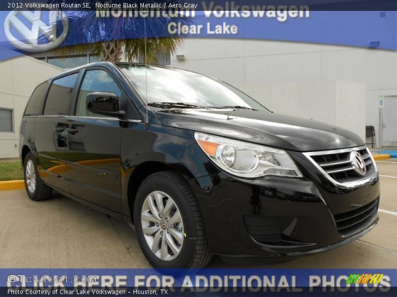Nocturne Black Metallic / Aero Gray 2012 Volkswagen Routan SE