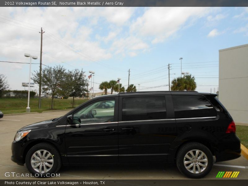 Nocturne Black Metallic / Aero Gray 2012 Volkswagen Routan SE