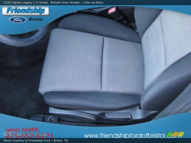 Brilliant Silver Metallic / Charcoal Black 2005 Subaru Legacy 2.5i Sedan