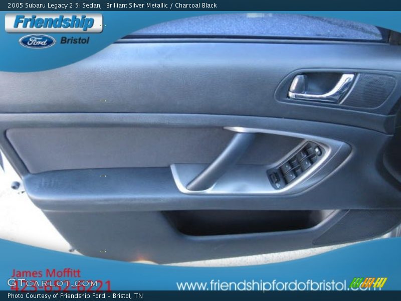 Brilliant Silver Metallic / Charcoal Black 2005 Subaru Legacy 2.5i Sedan