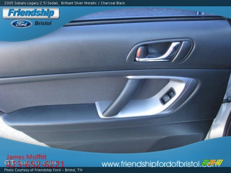 Brilliant Silver Metallic / Charcoal Black 2005 Subaru Legacy 2.5i Sedan