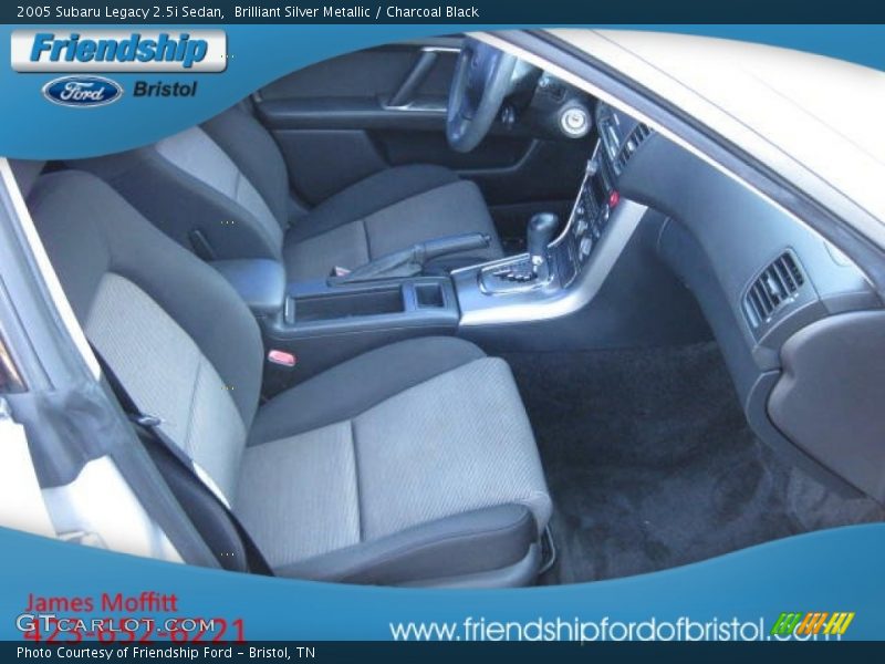 Brilliant Silver Metallic / Charcoal Black 2005 Subaru Legacy 2.5i Sedan