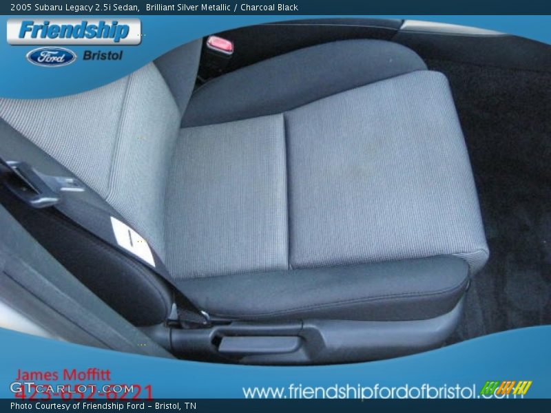 Brilliant Silver Metallic / Charcoal Black 2005 Subaru Legacy 2.5i Sedan
