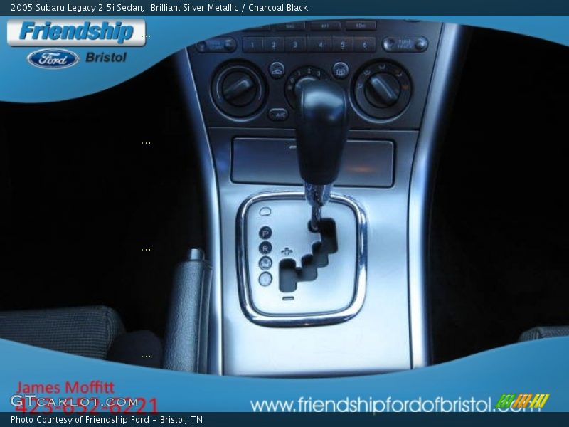 Brilliant Silver Metallic / Charcoal Black 2005 Subaru Legacy 2.5i Sedan