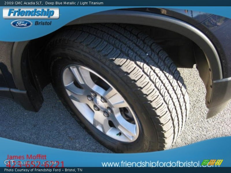 Deep Blue Metallic / Light Titanium 2009 GMC Acadia SLT