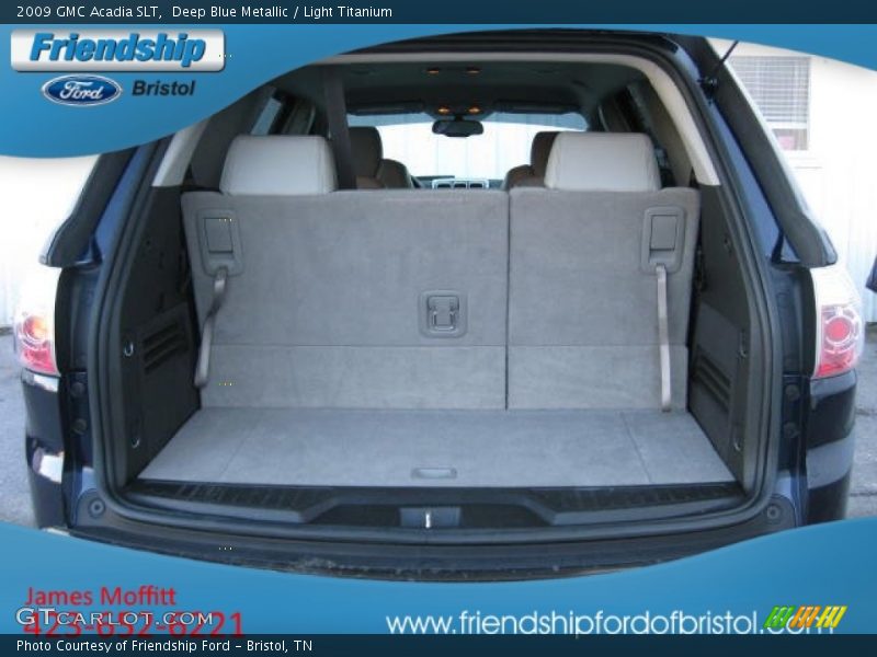 Deep Blue Metallic / Light Titanium 2009 GMC Acadia SLT
