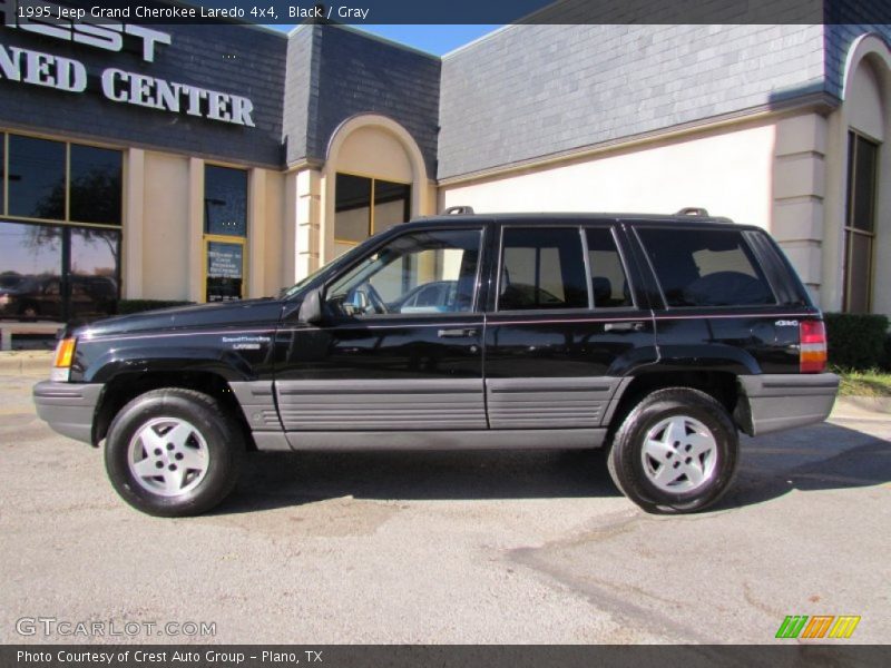 Black / Gray 1995 Jeep Grand Cherokee Laredo 4x4
