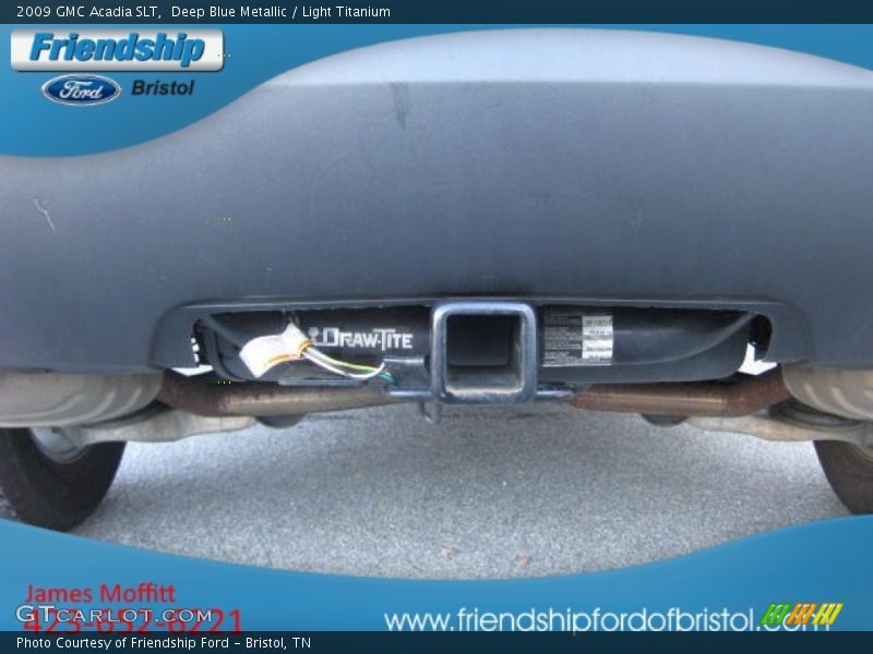 Deep Blue Metallic / Light Titanium 2009 GMC Acadia SLT