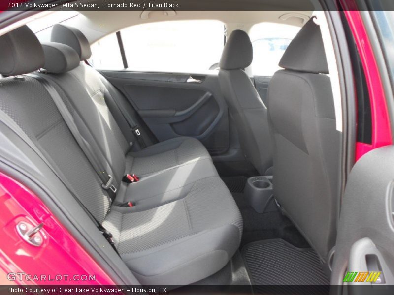 Tornado Red / Titan Black 2012 Volkswagen Jetta S Sedan