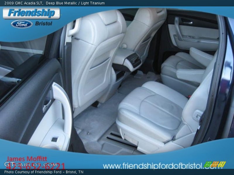 Deep Blue Metallic / Light Titanium 2009 GMC Acadia SLT