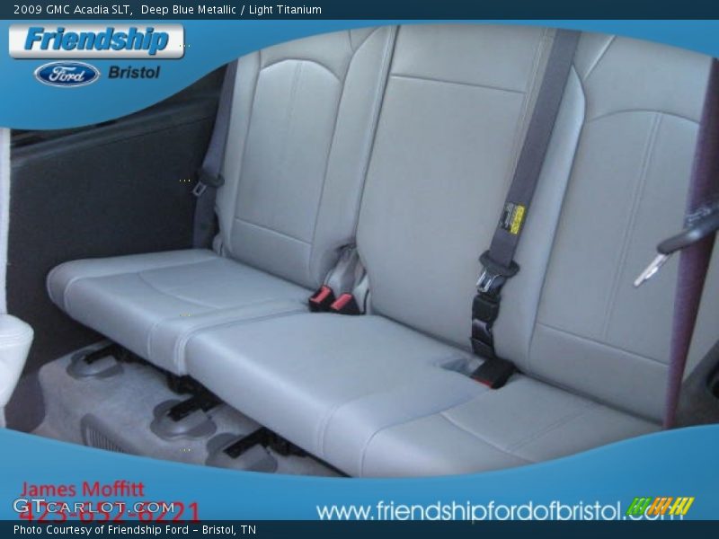 Deep Blue Metallic / Light Titanium 2009 GMC Acadia SLT