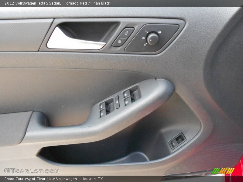 Tornado Red / Titan Black 2012 Volkswagen Jetta S Sedan
