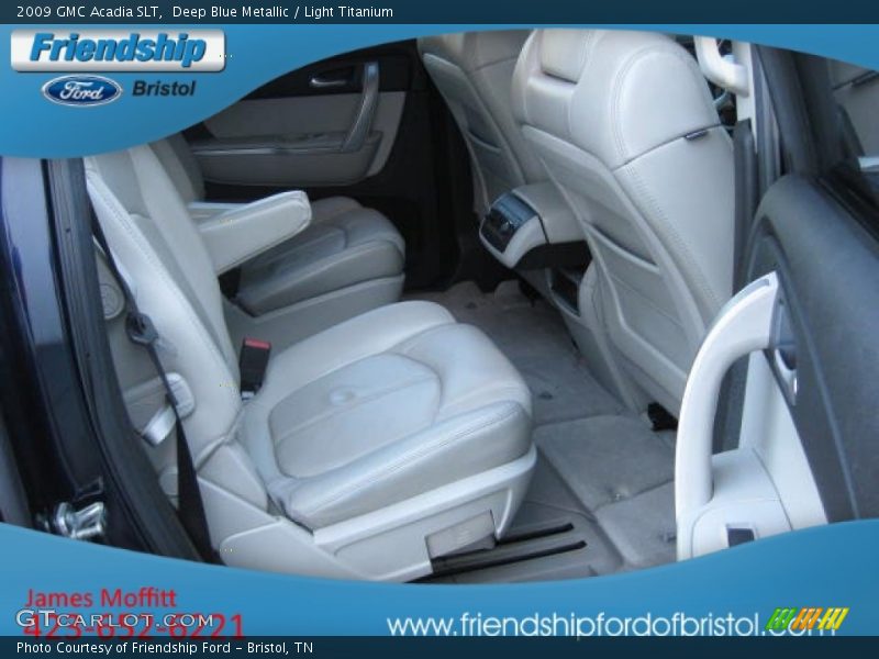 Deep Blue Metallic / Light Titanium 2009 GMC Acadia SLT