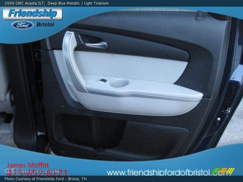 Deep Blue Metallic / Light Titanium 2009 GMC Acadia SLT