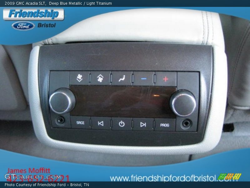 Deep Blue Metallic / Light Titanium 2009 GMC Acadia SLT