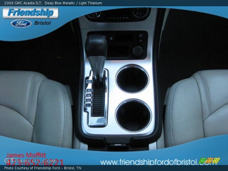 Deep Blue Metallic / Light Titanium 2009 GMC Acadia SLT