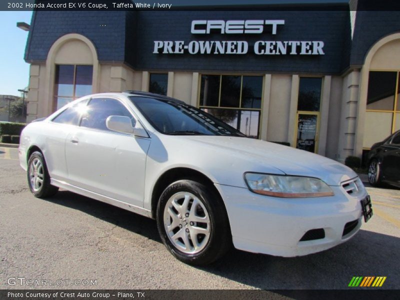Taffeta White / Ivory 2002 Honda Accord EX V6 Coupe