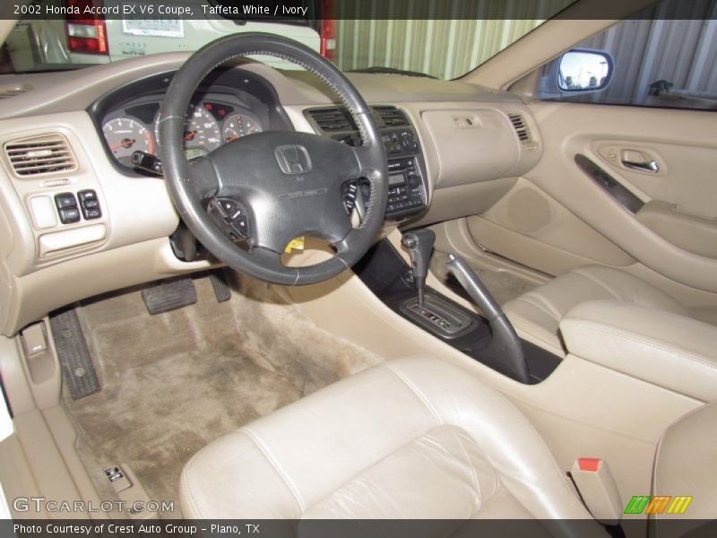 Taffeta White / Ivory 2002 Honda Accord EX V6 Coupe