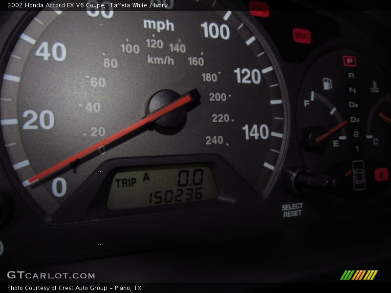 Taffeta White / Ivory 2002 Honda Accord EX V6 Coupe