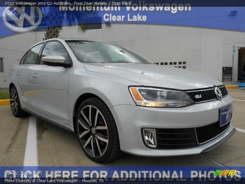 Frost Silver Metallic / Titan Black 2012 Volkswagen Jetta GLI Autobahn