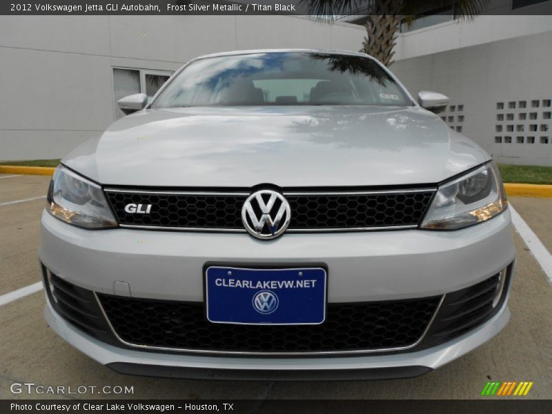 Frost Silver Metallic / Titan Black 2012 Volkswagen Jetta GLI Autobahn
