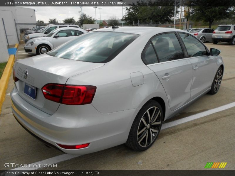 Frost Silver Metallic / Titan Black 2012 Volkswagen Jetta GLI Autobahn