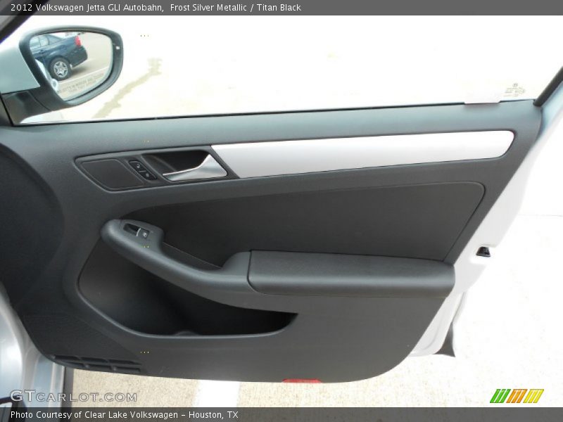 Frost Silver Metallic / Titan Black 2012 Volkswagen Jetta GLI Autobahn