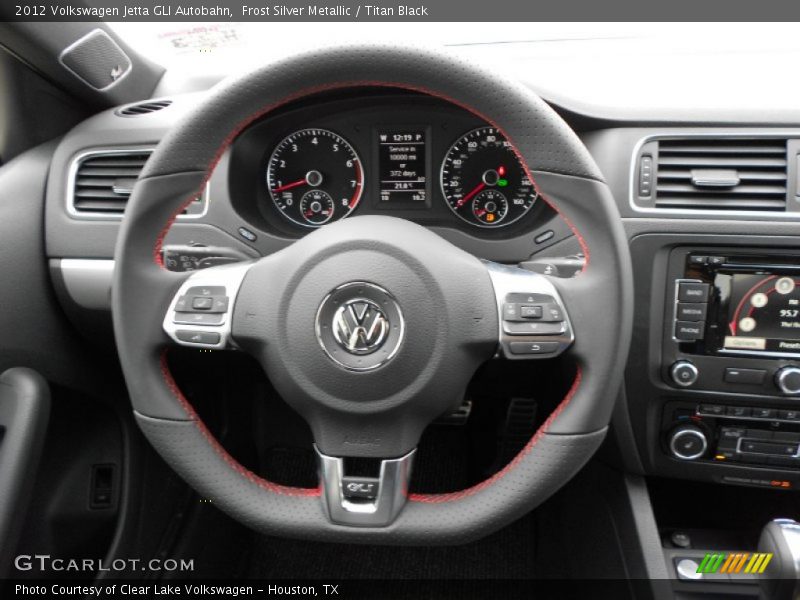  2012 Jetta GLI Autobahn Steering Wheel