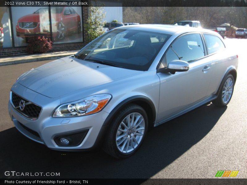 Silver Metallic / Off Black 2012 Volvo C30 T5