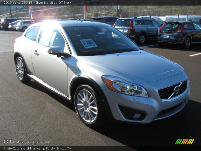 Silver Metallic / Off Black 2012 Volvo C30 T5