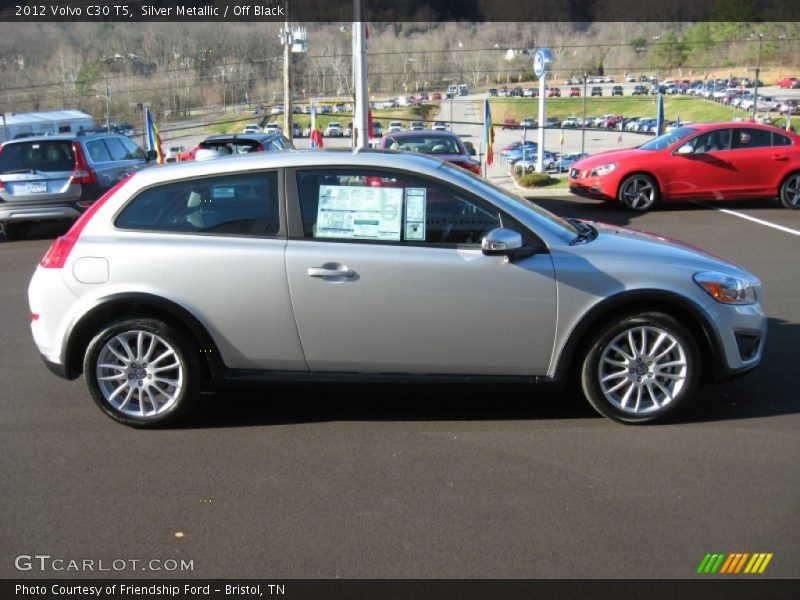 Silver Metallic / Off Black 2012 Volvo C30 T5