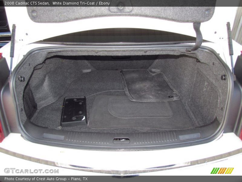 White Diamond Tri-Coat / Ebony 2008 Cadillac CTS Sedan