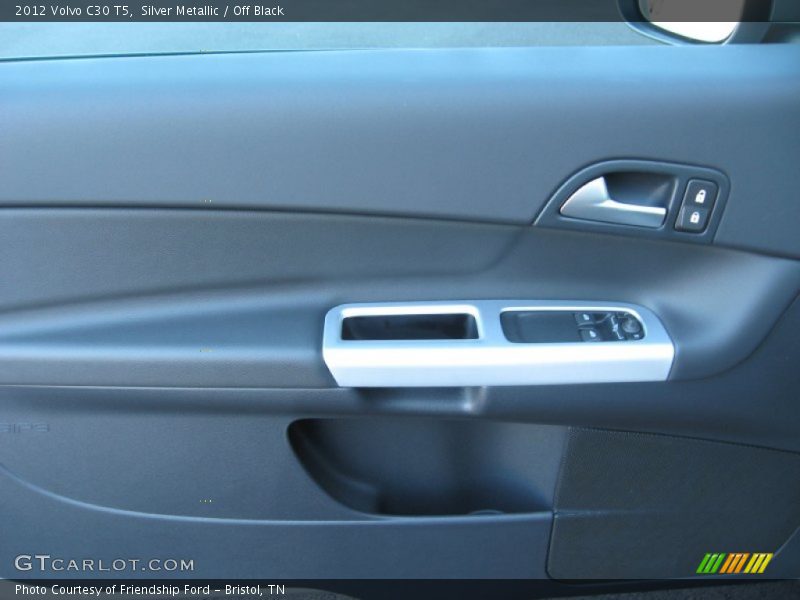 Silver Metallic / Off Black 2012 Volvo C30 T5