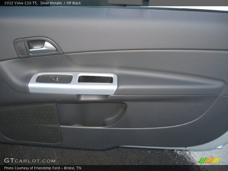 Silver Metallic / Off Black 2012 Volvo C30 T5