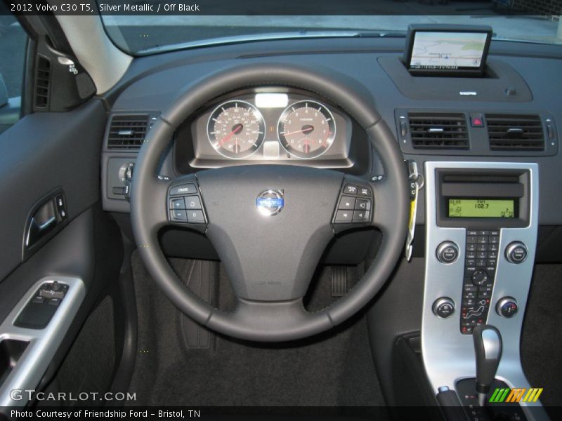 Silver Metallic / Off Black 2012 Volvo C30 T5