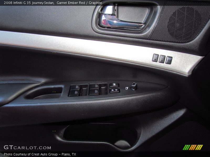 Garnet Ember Red / Graphite 2008 Infiniti G 35 Journey Sedan