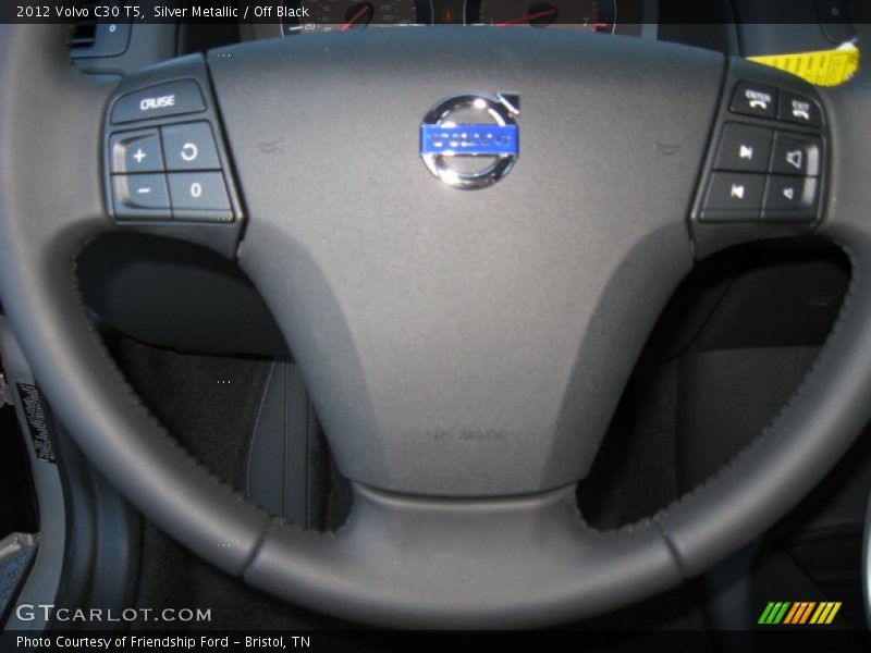 Silver Metallic / Off Black 2012 Volvo C30 T5
