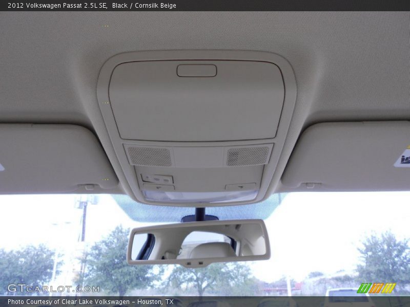 Black / Cornsilk Beige 2012 Volkswagen Passat 2.5L SE