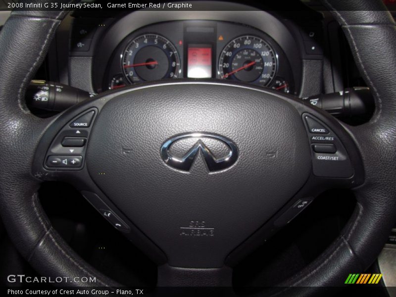 Garnet Ember Red / Graphite 2008 Infiniti G 35 Journey Sedan