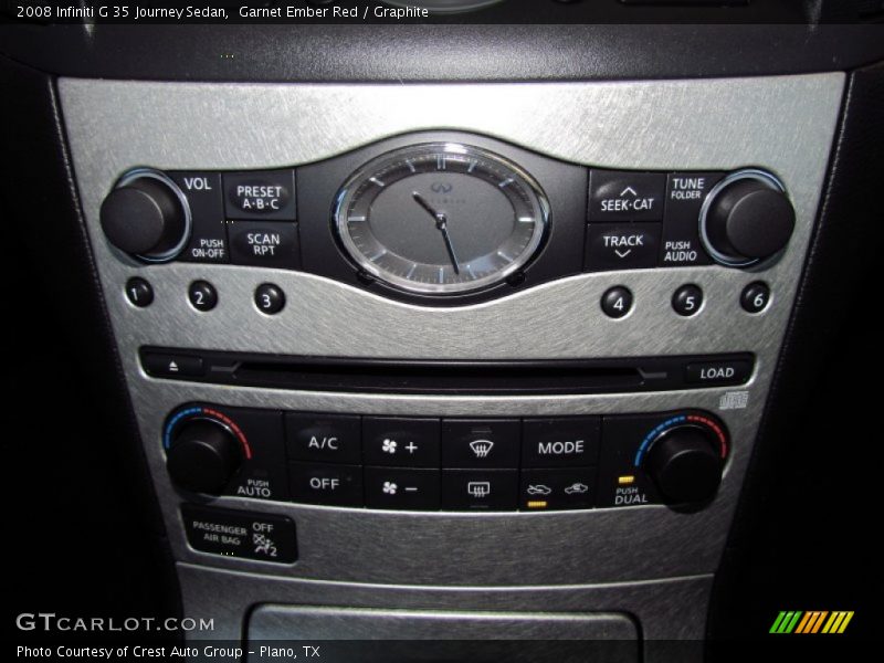 Garnet Ember Red / Graphite 2008 Infiniti G 35 Journey Sedan