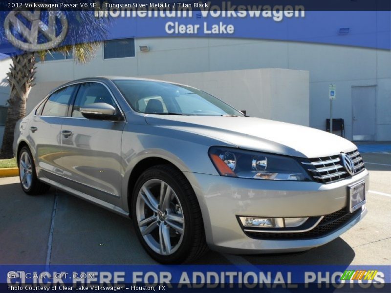 Tungsten Silver Metallic / Titan Black 2012 Volkswagen Passat V6 SEL
